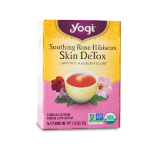 YOGI SOOTHING ROSE HIBISCUS SKIN DETOX