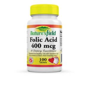 FOLIC ACID 400MCG X100 (N/F)