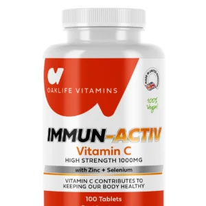 Immun-Activ Vit C (1000mg), Zinc (15mg) & Selenium (100mcg) x 100 Tabs