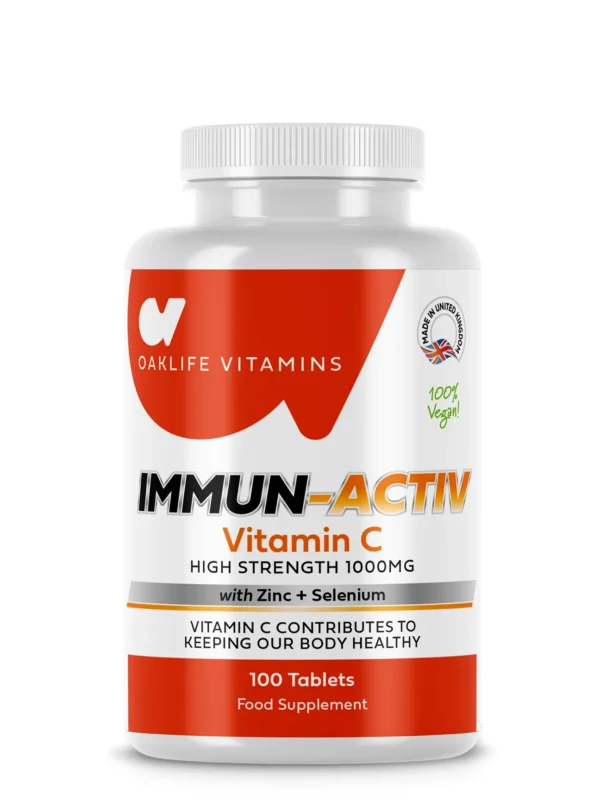Immun-Activ Vit C (1000mg), Zinc (15mg) & Selenium (100mcg) x 100 Tabs