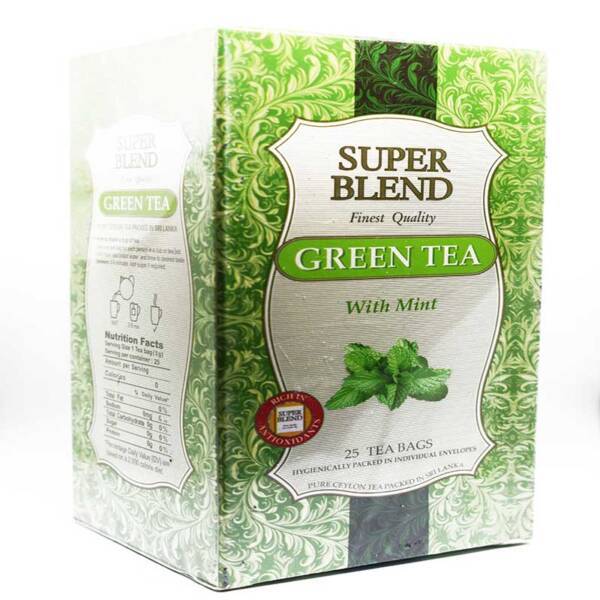 Super Blend Green Tea with Mint