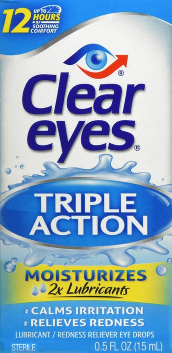 CLEAR EYES TRIPPLE ACTION EYE DROP 15ML
