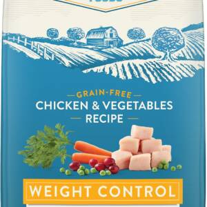 True Acre Foods Weight Control Chicken & Vegetables Recipes Grain-Free Dry Dog Food 18.1kg