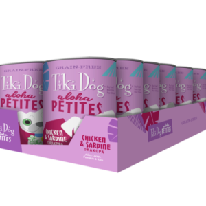 Tiki Dog Aloha Petites Chicken & Sardine Okakopa Grain-Free Case of 8 Wet Dog Food 255g