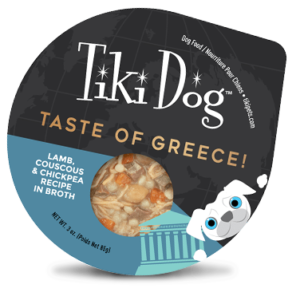 Tiki Dog Petites Taste of the World Mediterranean Influence in Broth Grain-Free Case of 4 Wet Dog Food 85g