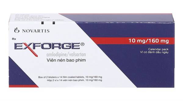 EXFORGE 160/10MG 2 x 14 PER TABLET