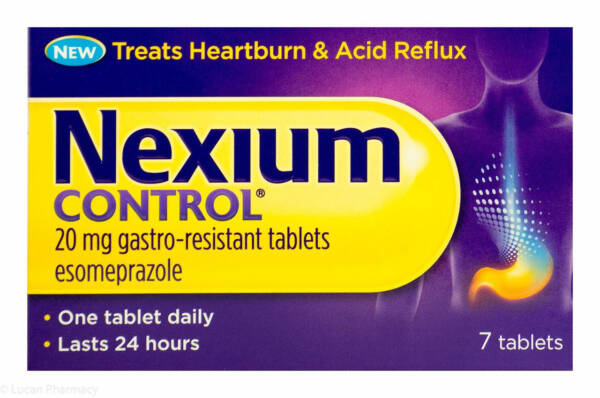 Nexium Control? 20mg Gastro-Resistant Tablets ? 7 Tablets #P