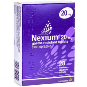 Nexium Esomeprazole 20 mg Tabs