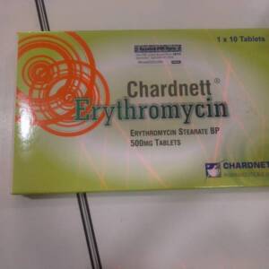 CHARDNETT ERYTHROMYCIN 500MG TABLET