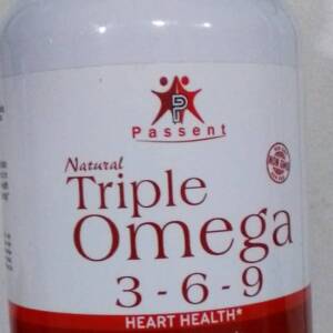 PASSENT NATURAL TRIPLE OMEGA 3-6-9 X120SOFTGEL