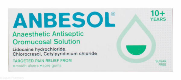 Anbesol? Anaesthetic Antiseptic Oromucosal Solution ? 15ml #P