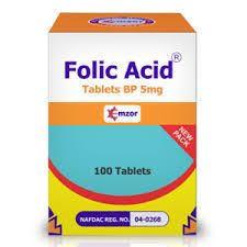 FOLIC ACID EMZOR X100TAB
