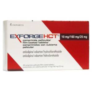EXFORGE 10mg/25mg/160mg