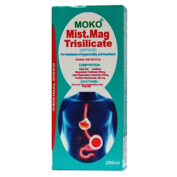 Moko Mist Mag Trisilicate ? 200ml