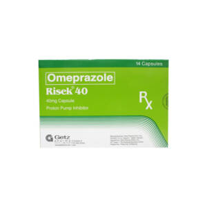 RISEK 40MG CAP 14S