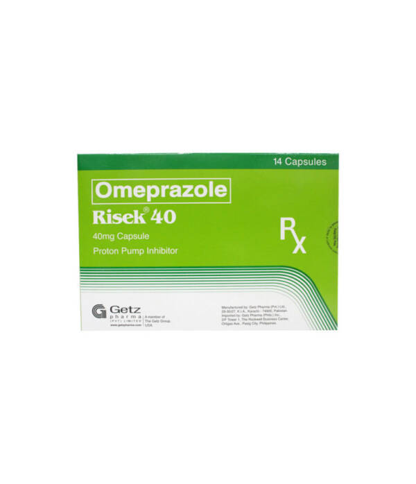 RISEK 40MG CAP 14S