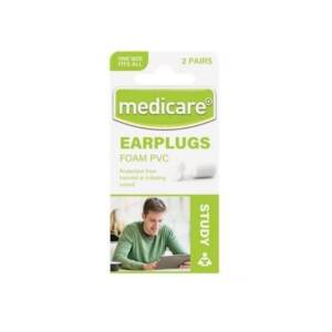 Medicare Foam PVC Earplugs