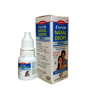 EXEVIN ADULT 0.1% NASAL DROPS 10ML