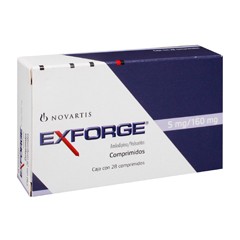 EXFORGE 160/5MG 2 x 14 PER TABLET