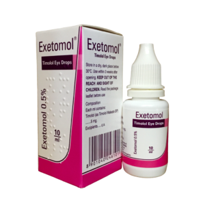 EXETOMOL EYE DROPS 0.5% 10ML