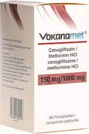 INVOKANA/MET (VOKANAMET) 150MG/1000MG TABS 60 ?S
