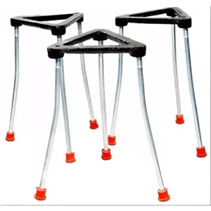 MAYALAB Iron Tripod Stand for Laboratories Pack of 3 Pcs