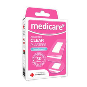 Medicare CLEAR Plasters - 30 Pack