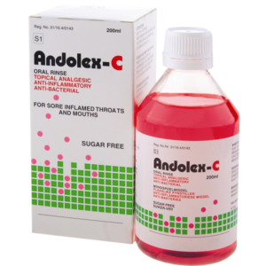 ANDOLEX C MOUTH WASH 200ML