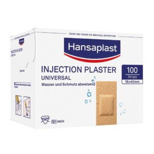 Hansaplast Universal Water Resistant injection plaster, 1.8 x 4 cm (100 pcs.)