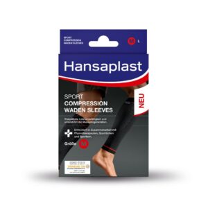 Hansaplast Sport Compression calves  sleeves/bandages, sz. M (2 pcs.)