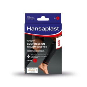 Hansaplast Sport Compression sleeves, calves bandages, sz. L (2 pcs.)