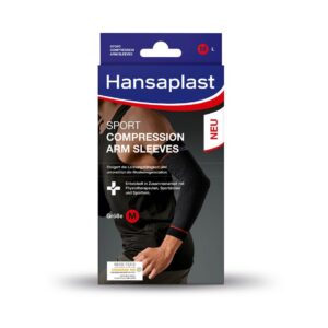 Hansaplast Sport Compression arm  sleeves/ bandages, sz. M (2 pcs.)