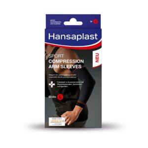 Hansaplast Sport Compression arm sleeves bandages, sz. L (2 pcs.)