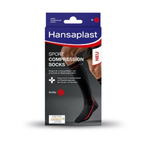 Hansaplast Sport Compression socks,  sz. L, (2 pcs.)