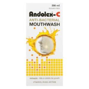ANDOLEX-C ANTI-BACTERIAL MOUTHWASH  200ML