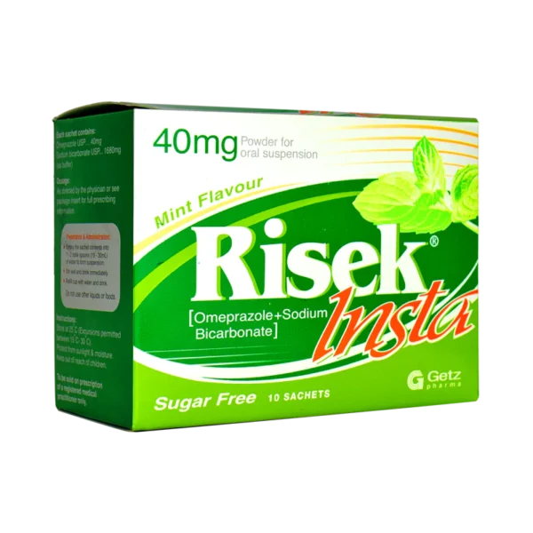 RISEK SACHETS 40MG 10S