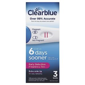 Clearblue Early Detection Pregnancy Test, 3ct
