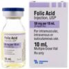 Folic Acid 5mg/mL 10mL # 63323-184-10