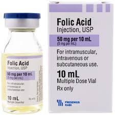 Folic Acid 5mg/mL 10mL # 63323-184-10