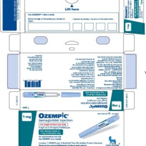 Ozempic? Semaglutide Prefilled Injection Pen 1mg, 1 Pen Non-Returnable