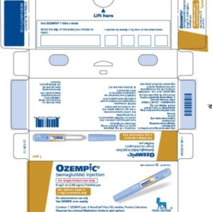 Ozempic? Semaglutide Prefilled Injection Pen 2mg, 1 Pen Non-Returnable