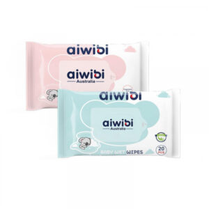 aiwibi Australia Baby Wet Wipes 20 pcs