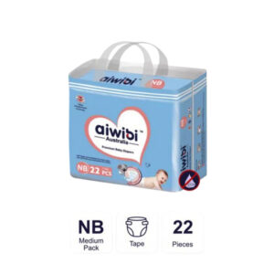 aiwibi Australia Premium Baby Diapers NB 22 pcs