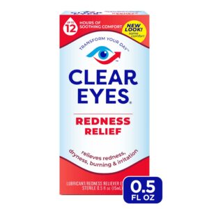 CLEAR EYES REDNESS EYE RELIEF LUBRICANT EYE DROPS