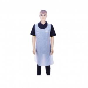 1000 Pieces Plastic Apron White