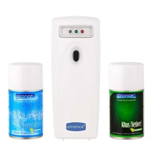 Airance Automatic Air Freshener With 250 ml Each Cool Splash, Khus (Vetiver) Freagrance Refill Bottle (Pack of 3)