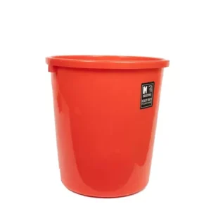 KKR INDUSTRIES Plastic Red 8 L Open Plastic Dustbin