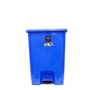KKR INDUSTRIES Plastic Blue 30 L Plastic Pedal Bin