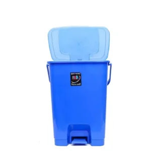 KKR INDUSTRIES Plastic Blue 15 L Plastic Pedal Bin