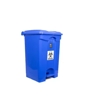 KKR INDUSTRIES Plastic Blue 45 L Plastic Pedal Bin
